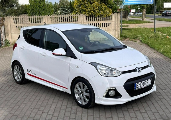 Hyundai i10 cena 29900 przebieg: 103000, rok produkcji 2014 z Koziegłowy małe 301